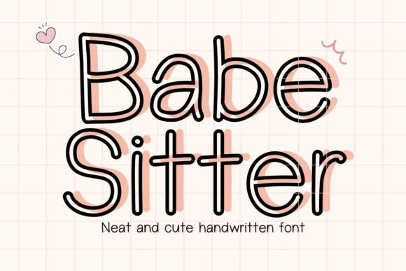 Babesitter Font - Featured Image