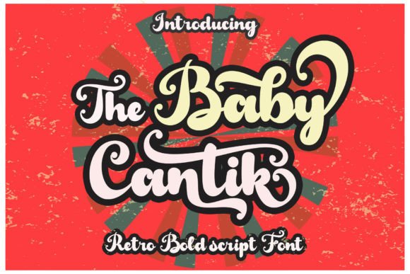 Baby Cantik Font - Featured Image