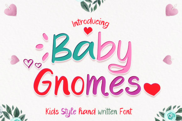 Baby Gnomes Font - Featured Image