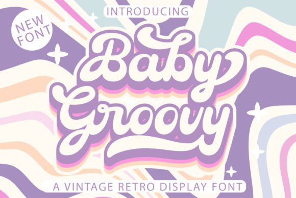 Baby Groovy Font - Featured Image