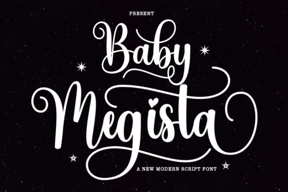 Baby Megista Font - Featured Image