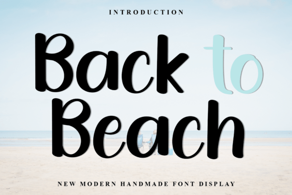 Back to Beach Font - Featured Image