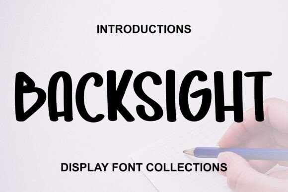 Backsight Font - Featured Image