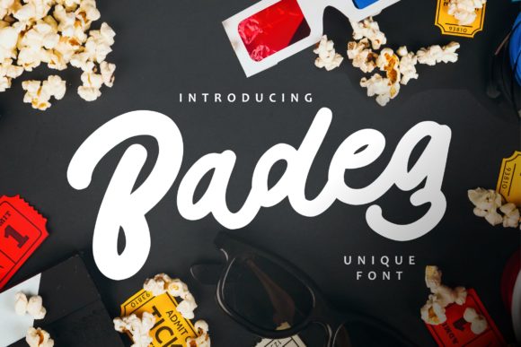 Badeg Font - Featured Image