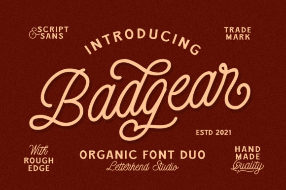 Badgear Font - Featured Image