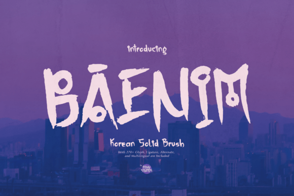Baenim Font - Featured Image