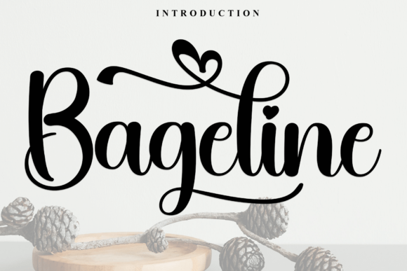 Bageline Font - Featured Image