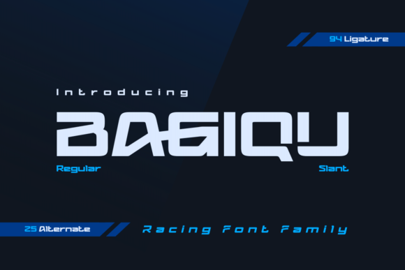 Bagiqu Font - Featured Image