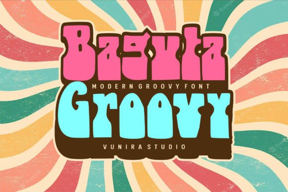 Baguta Groovy Font - Featured Image