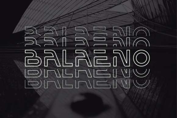 Balaeno Inline Font - Featured Image