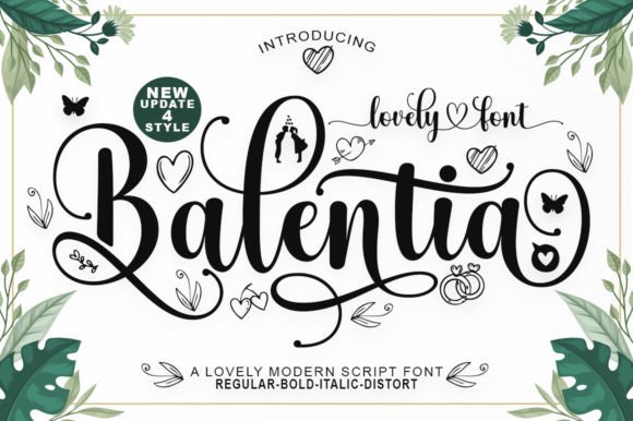 Balentia Font - Featured Image