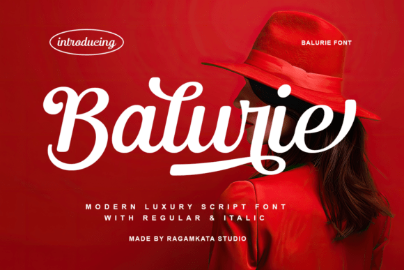 Balurie Regular Font - Featured Image
