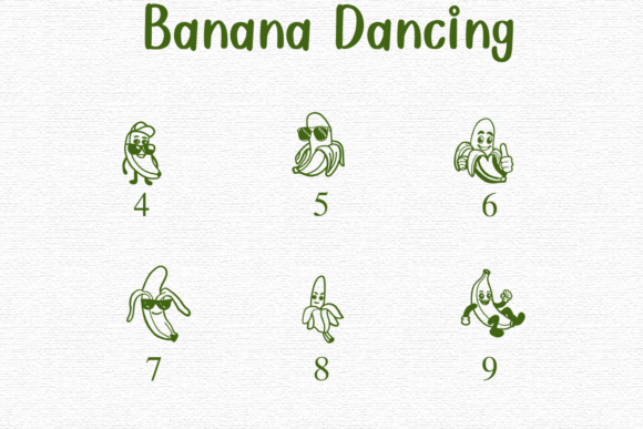 Banana Dancing Font - Featured Image
