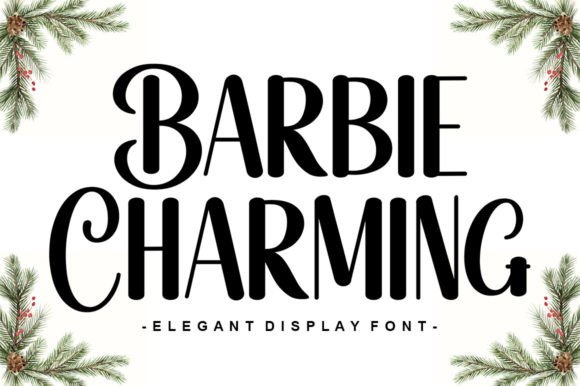 Barbie Charming Font - Featured Image