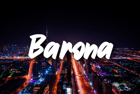 Barona Font - Featured Image