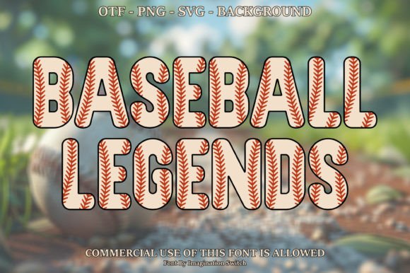 Baseball Legends Font - Featured Image