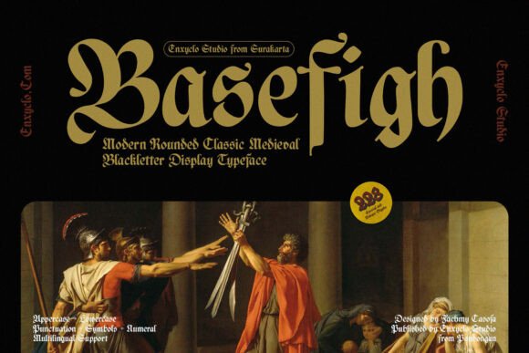 Basefigh Font - Featured Image