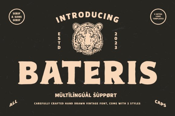 Bateris Font - Featured Image