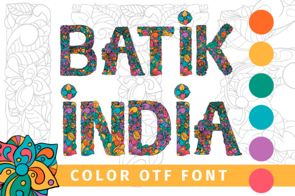 Batik India Font - Featured Image