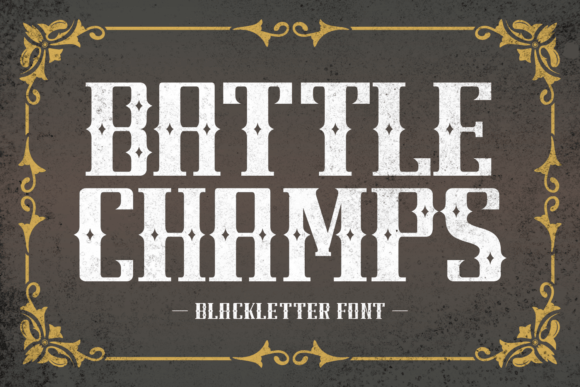 Battle Champs Font - Featured Image
