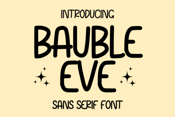 Bauble Eve Font - Featured Image