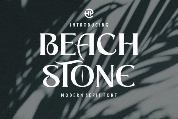 Beach Stone Font - Featured Image