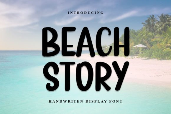Beach Story Font - Featured Image