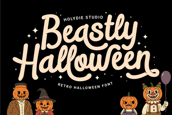 Beastly Halloween Font - Featured Image