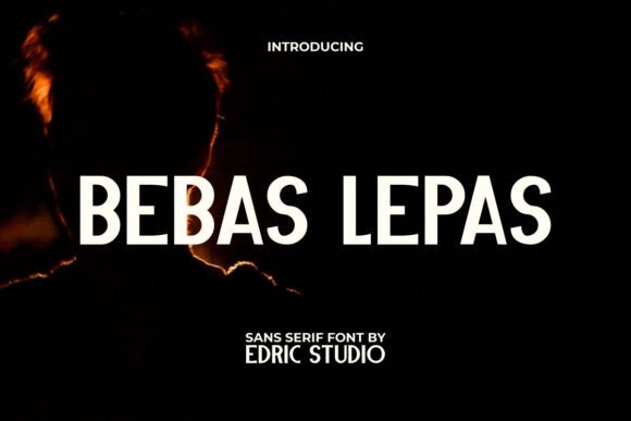 Bebas Lepas Font - Featured Image