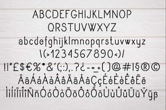 Begab Stencil Font - Featured Image