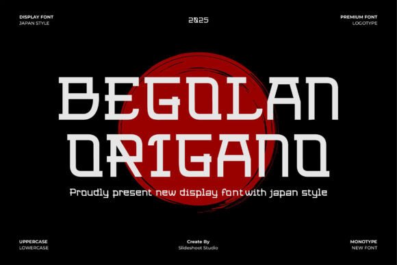 Begolan Origano Font - Featured Image