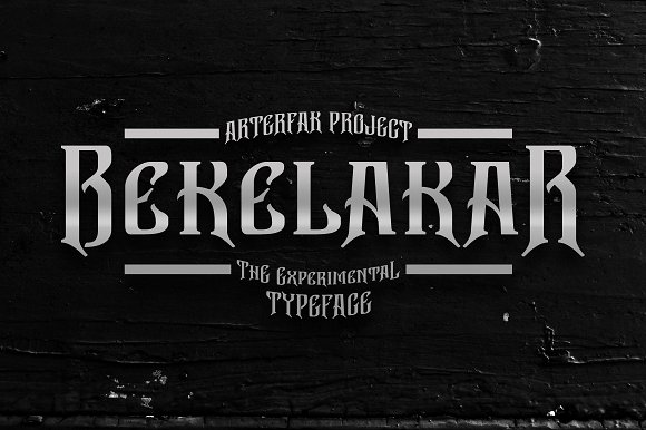 Bekelakar Font - Featured Image