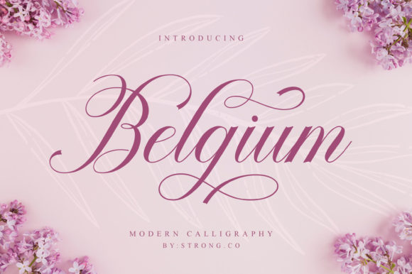 Belgium Font - Featured Image