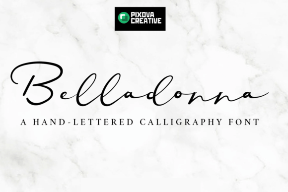 Belladonna Script Font - Featured Image