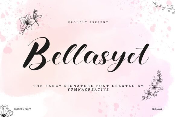 Bellasyet Font - Featured Image