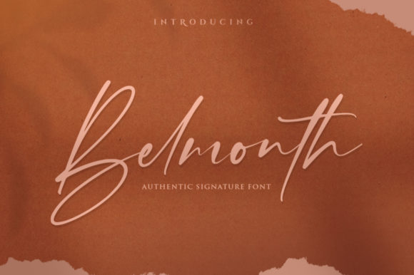 Belmonth Font - Featured Image