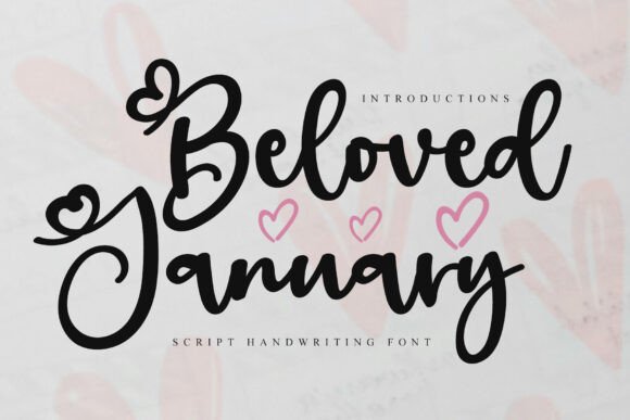 Beloved January Font - Featured Image