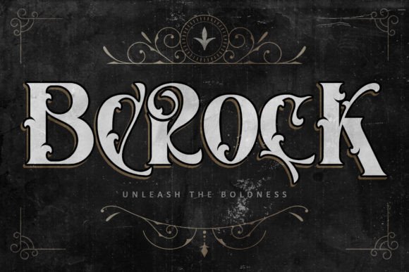 Berock Font - Featured Image