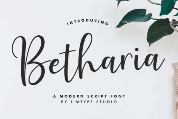 Betharia Font - Featured Image