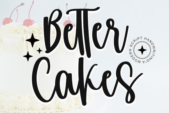 Better Cakes Font - Featured Image