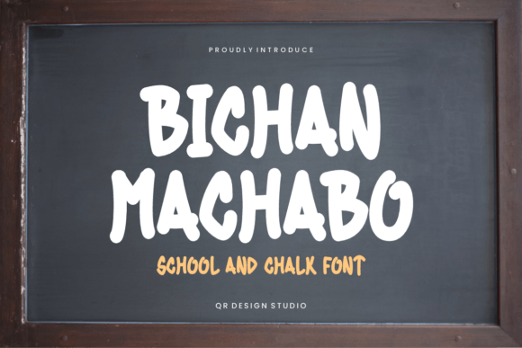 Bichan Machabo Font - Featured Image