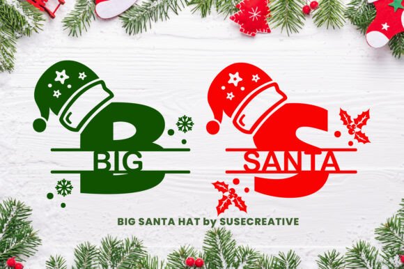 Big Santa Hat Font - Featured Image