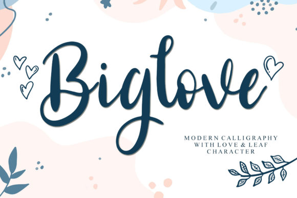Biglove Font - Featured Image