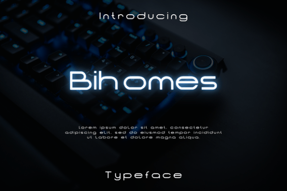 Bihomes Font - Featured Image
