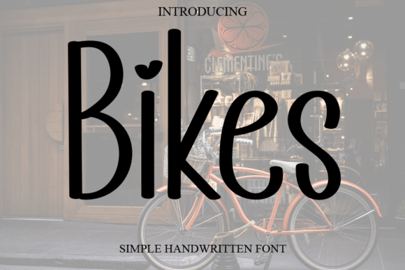 Bikes Font - Featured Image