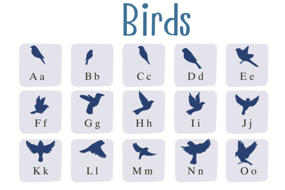 Birds Font - Featured Image