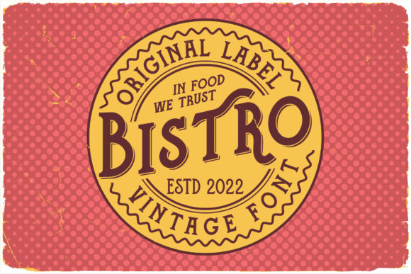 Bistro Font - Featured Image