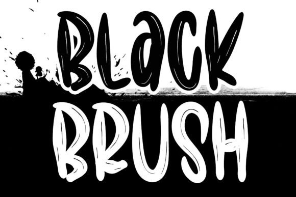 Black Brush Font - Featured Image