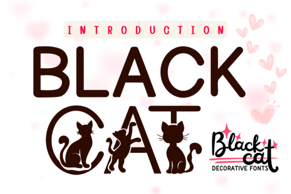 Black Cat Font - Featured Image