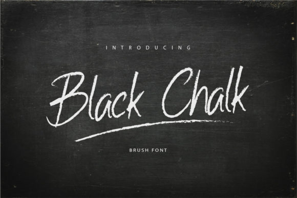 Black Chalk Font - Featured Image